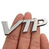 1pcs Car 3D Metal VIP Emblem Badge Decal Car Sticker for Teana Peugeot Bmw KIA MAZDA TOYOTA HONDA Car Side Decoration pr2