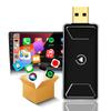 Беспроводной адаптер Carplay Android Auto, Android 12 Carplay AI Box, проводной беспроводной Carplay Dongle для проводных автомобилей CarPlay