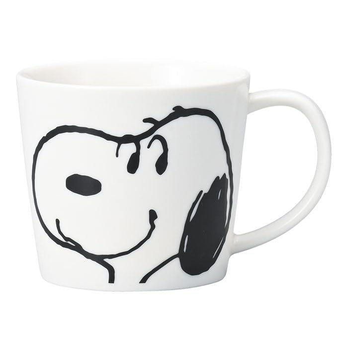 Snoopy & Woodstock Smile Face Pair Mug Set