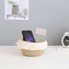 Корзины для хранения из веревки Корзина для грязного белья для закусок мелочей