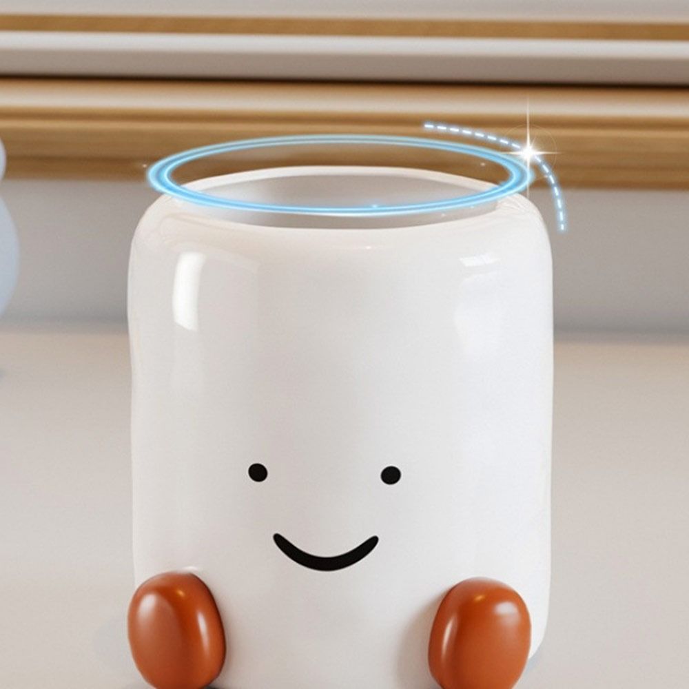 Cartoon Desktop Pen Holder Large Capacity Remote Control Storage Box for Students Gift