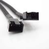PWM Splitter 1/2/3pin 4pin Adapter Cable CPU Fan Splitter PC Extension Power Cable 1 To 1/2/3/4 Ways Cord