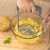 Машинка для картофеля из нержавеющей стали, эргономичная ручка, ручная машина для приготовления еды, инструмент для картофеля, фасоли, авокадо, прочная кухонная утварь
