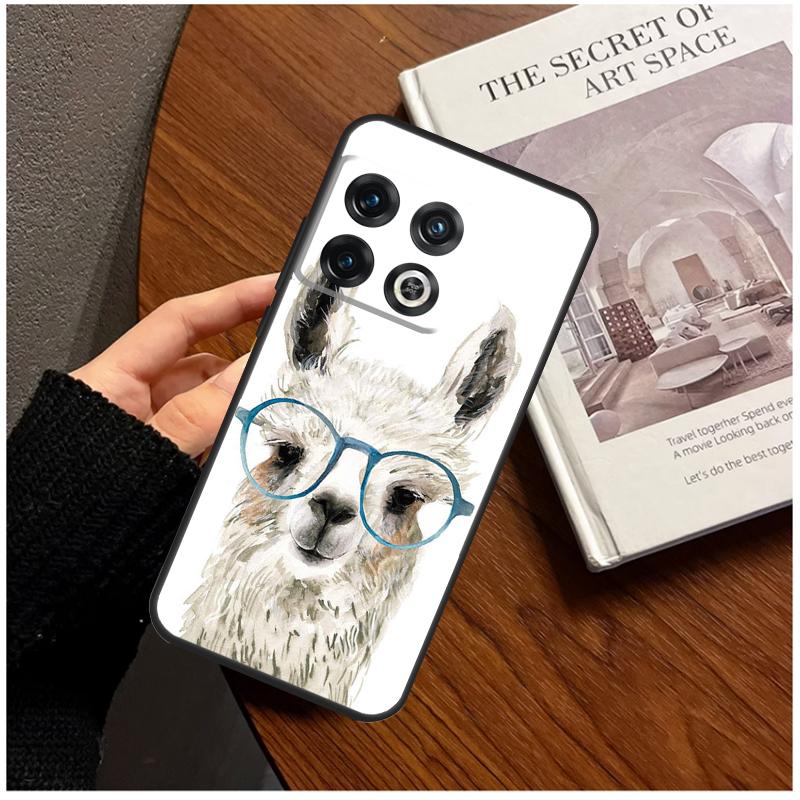 Lama Llama Alpaca Case For OnePlus 13T 13R 12R 10R 15 13 12 11 8T 10T Nord CE 4 3 2 Lite N20 N30 Nord 5 Cover