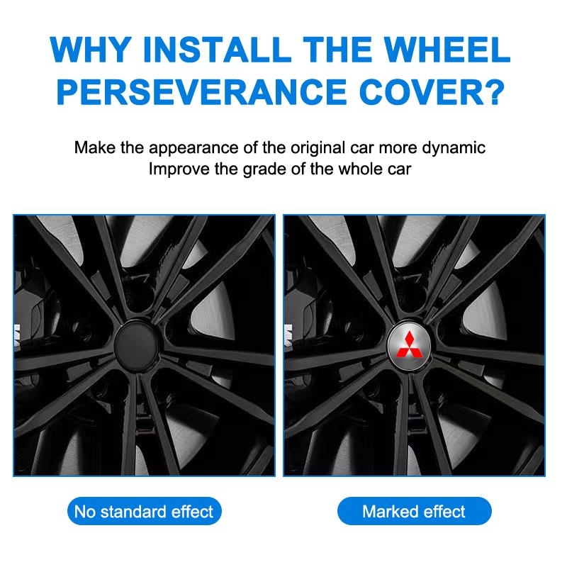 Центральная заглушка ступицы колеса автомобиля Защитная от пыли заглушка диска колеса Для Mitsubishi Pajero Outlander Montero Lancer Triton l200 Galant