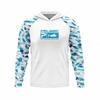 Men Women Quick Dry UV Protection Fishing Shirt Long Sleeve Hooded Summer Outdoor Sportswear UPF 50 Bamboo Fiber