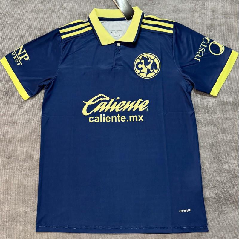 Mens Soccer Fan Jersey Cotton Short Sleeve Football Shirt Premier League La Liga Copa Libertadores