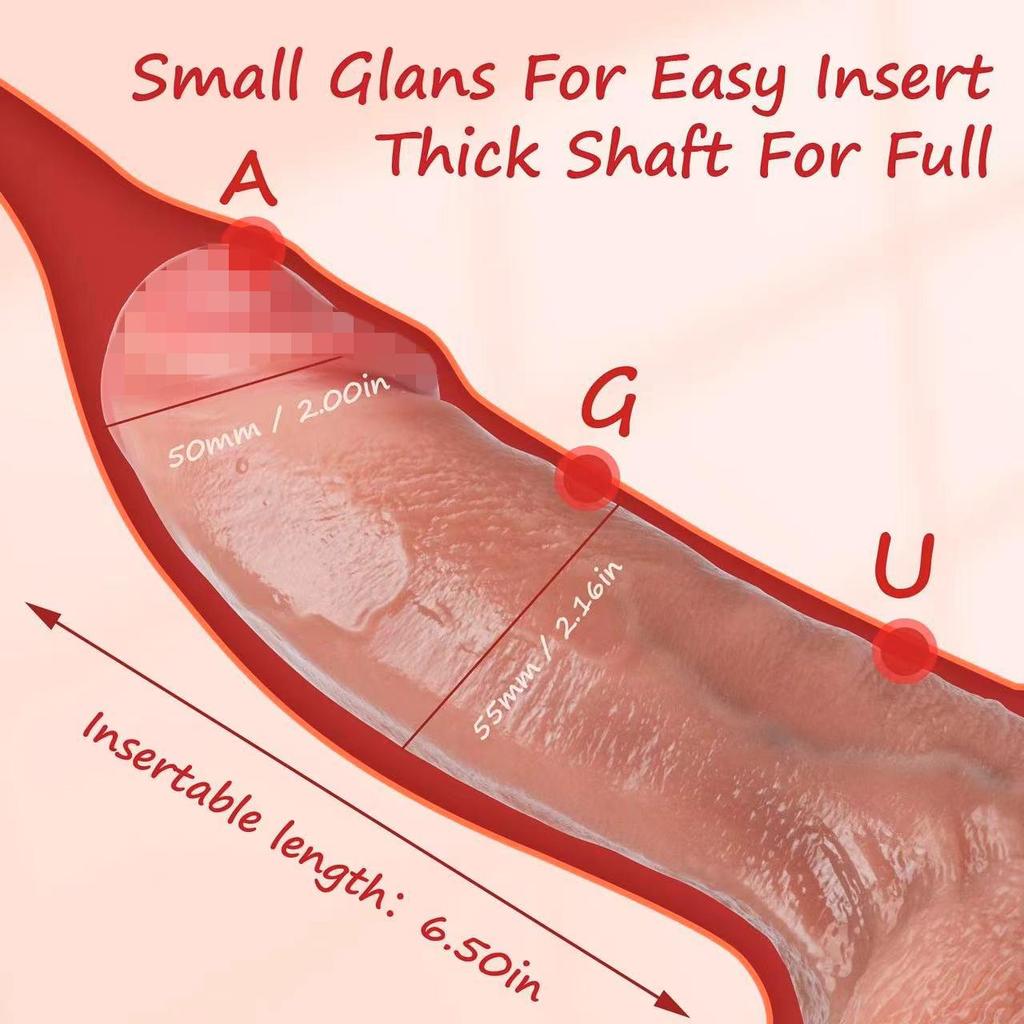 Реалистичный Большой Дилдо Сексуальный Взрослый Реалистичный Пенис Анальная Пробка для Стимуляции Вагинальный Мастурбатор Толстые Огромные Дилдо Секс-Игрушки для Женщин