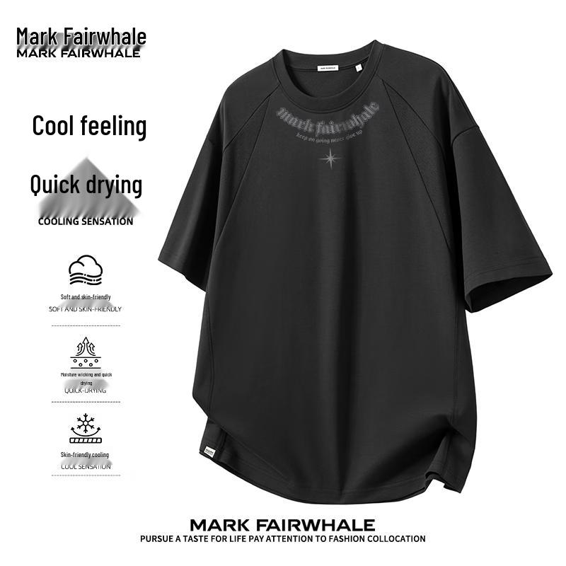 Mark Fairwhale Мужская американская модная быстросохнущая футболка