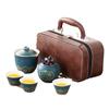 Kung Fu tea set travel tea set outdoor portable express cup business gift printing