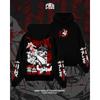 Графические худи Jujutsu Kaisen Мужские Женские Теплые флисовые толстовки Японское аниме Принт Уличная одежда Y2k Оверсайз Пуловер Спортивный костюм Женская Мужская одежда