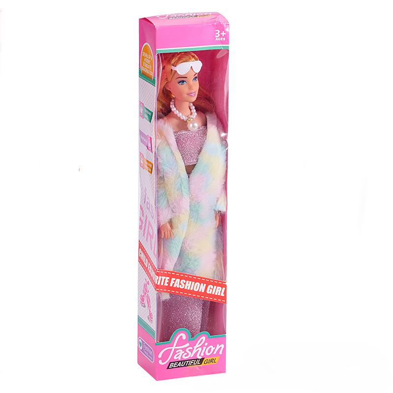 11-дюймовая кукла Модный дизайн Кукольная одежда Смена Разнообразие Плюшевое пальто Игрушки