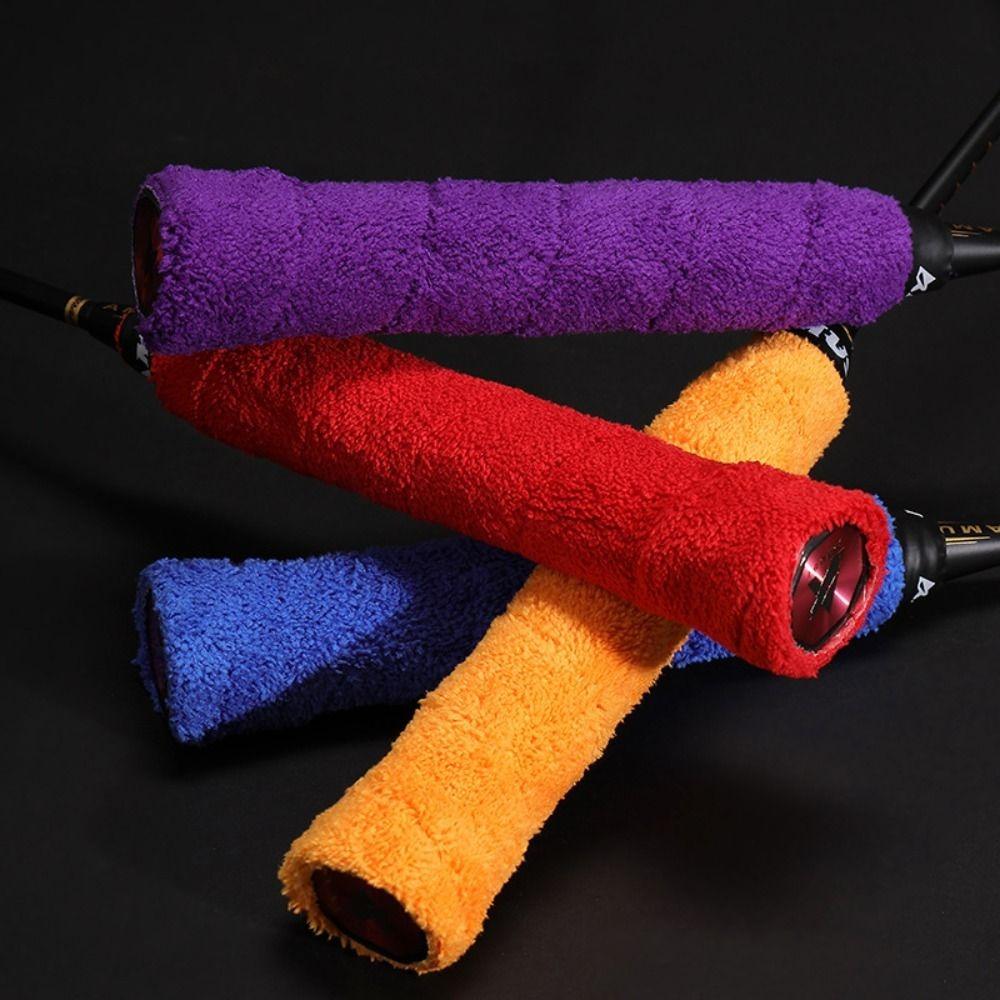 Утолщенная лента из микрофибры, впитывающая пот, нескользящая лента для ремня на ручку ракетки для бадминтона