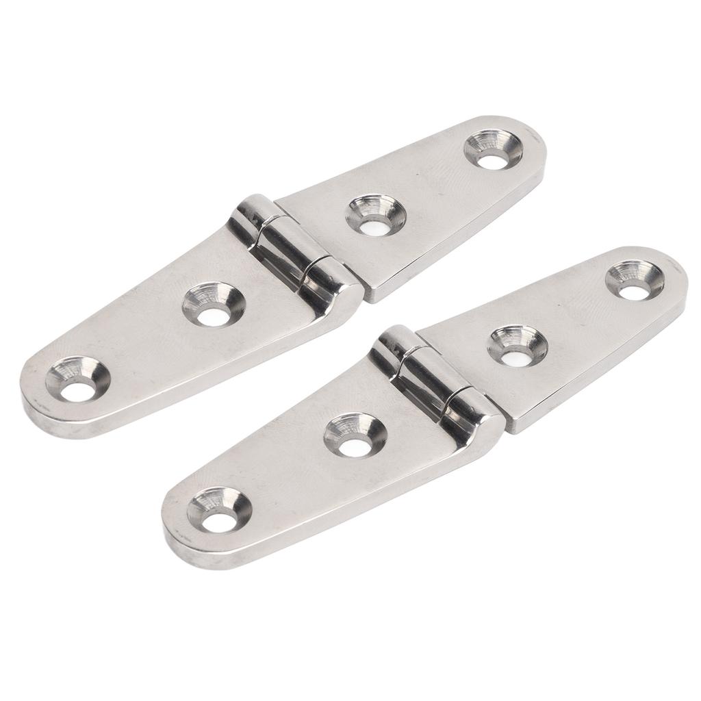 Пара прочных ременных петель с отверстиями из нержавеющей стали 316 для морских лодок, бытовая фурнитура для ворот