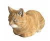 Nogawa Nouen “Koubako Neko” Cat Figurine / Ornament (Realistic Sleeping Pose)