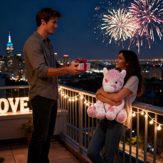 Плюшевая игрушка My Little Pony Мягкая пушистая мягкая игрушка с большими яркими глазами Реалистичная милая кукла-пони для детей и взрослых