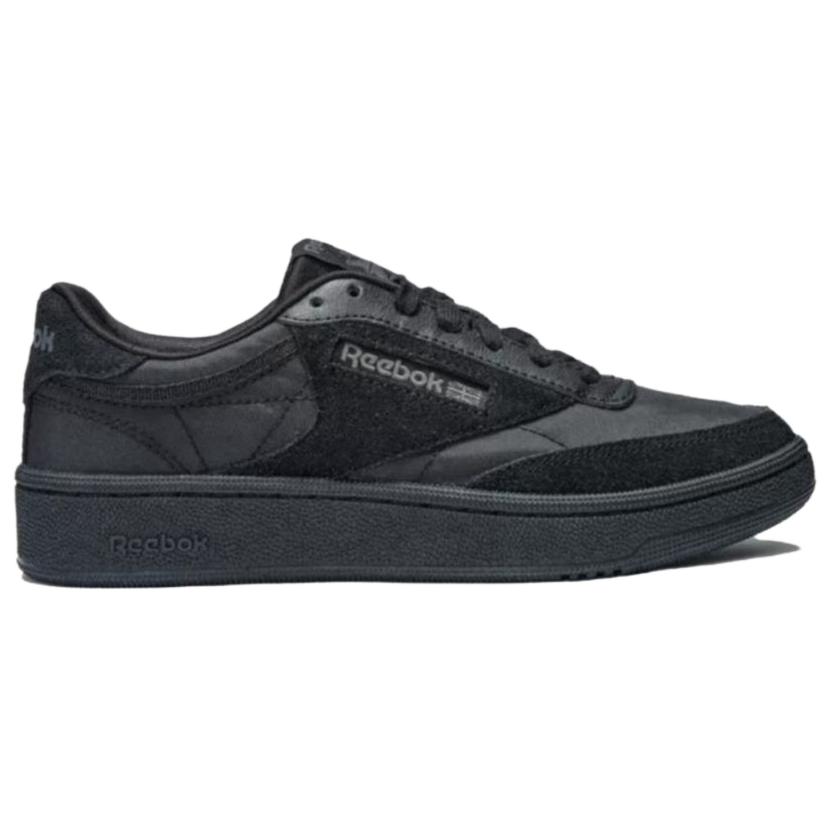 Reebok Club C 85 W+ Comfortable Retro Low-Top Sneakers Unisex Sneakers Black 100222334