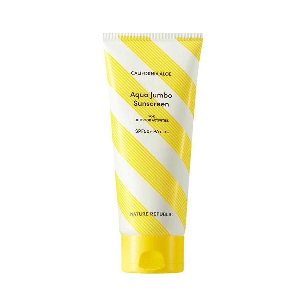 Nature Republic Солнцезащитный крем Aqua Jumbo 250мл (SPF50 +)