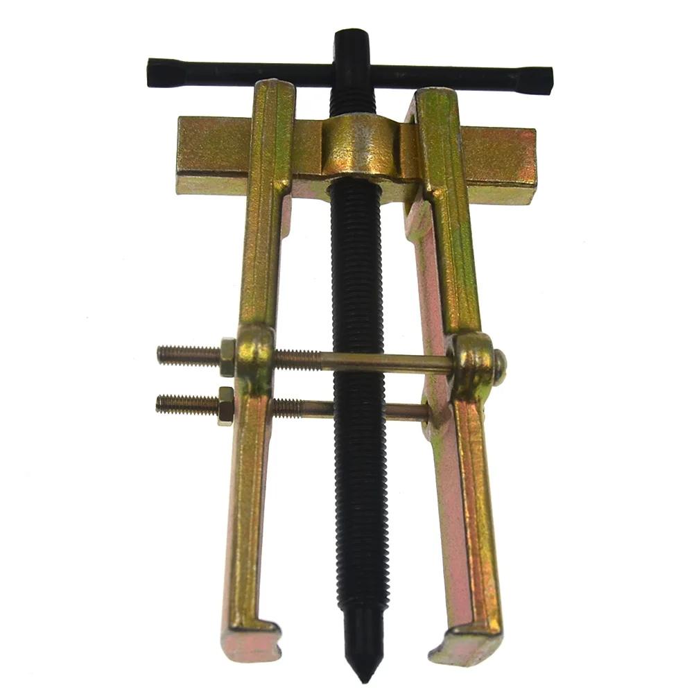 4-дюймовый двухкулачковый съемник подшипников шестерен, съемник шкива насоса, инструмент для ремонта автомобиля, мотоцикла, съемник рулевого колеса, экстрактор, съемник