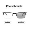 Унисекс Модный Тренд Фотохромные Очки для Близорукости Очки HD с Защитой от Синего Света Мужские и Женские Новые Деловые Очки для Близорукости до -4.0