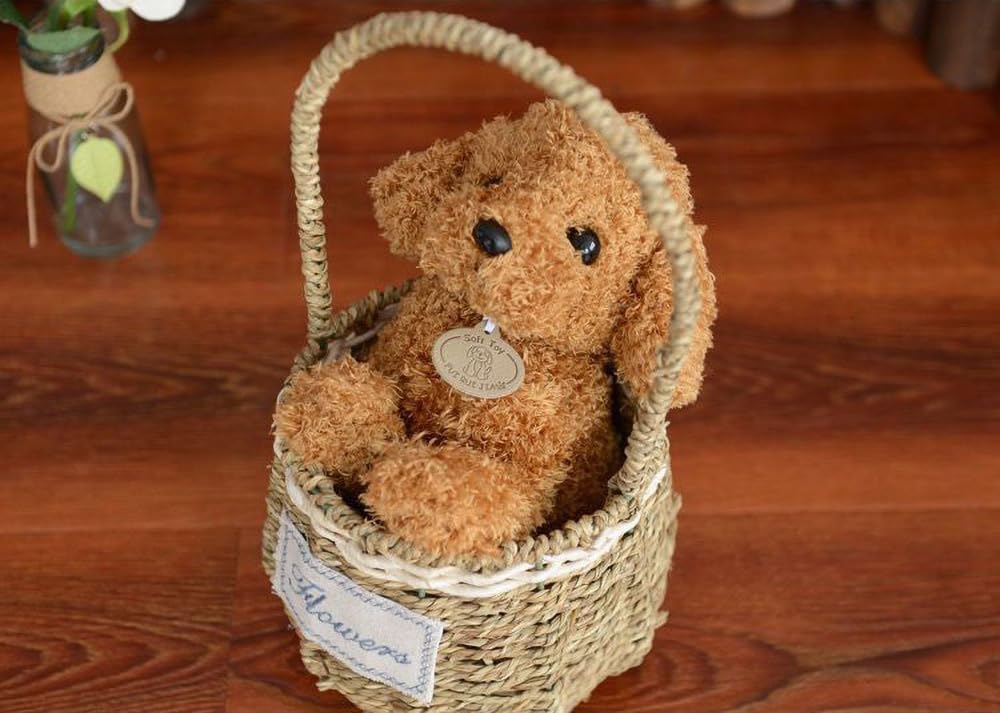 Игрушечный пудель плюшевая игрушка Пудель Большеглазый (Игрушка А, 18см)