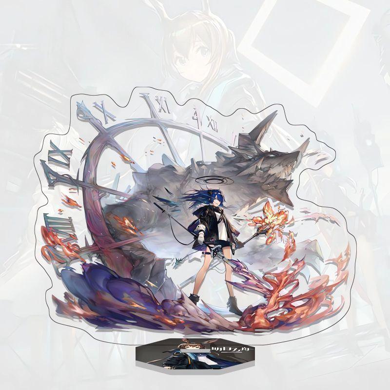 Arknights Acrylic Standing Sign Table Ornaments Amiya Angelina Hoshiguma Nightingale Siege Texas Lappland Figure Model