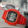 Casio Серия STANDARD маленький красный квадрат 50 метров водонепроницаемый кварцевый механизм полимерный ремешок Японские и корейские часы женские часы серый F-108WHC-4ACF