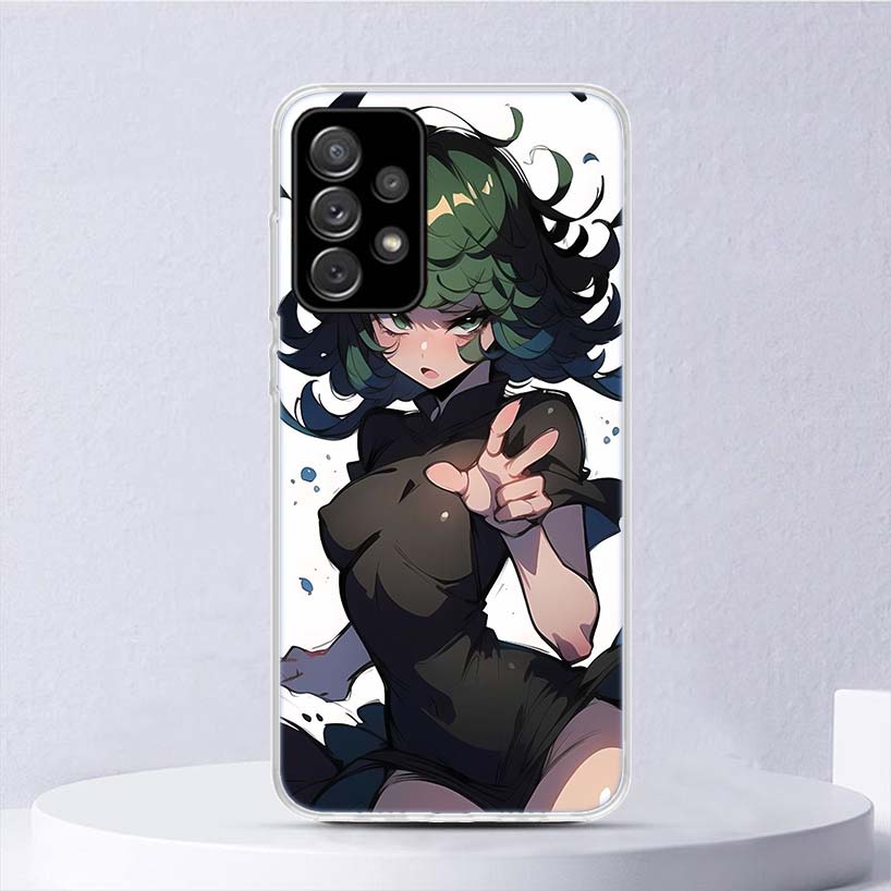 Мягкий чехол One P-Punch-Man Tatsumaki для Samsung Galaxy A52 A42 A32 A22 A12 A02S Чехол для телефона A50 A51 A70 A71 A41 A31 A21S A40 A30