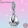 Plata Charms Of Ley 925 Silver Starry Sky Charms Air Balloon Charm Fit Fashion 925 Original Bracelets Pulseira Diy