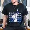 Freddie Freeman American Baseball Player Print Loose Round Neck Pure Cotton Short Sleeved T-Shirts Unisex