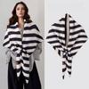 Soft Lightweight Shoulder Shaw Warm Shawl Cape Elegant Knotted Shawl  Women