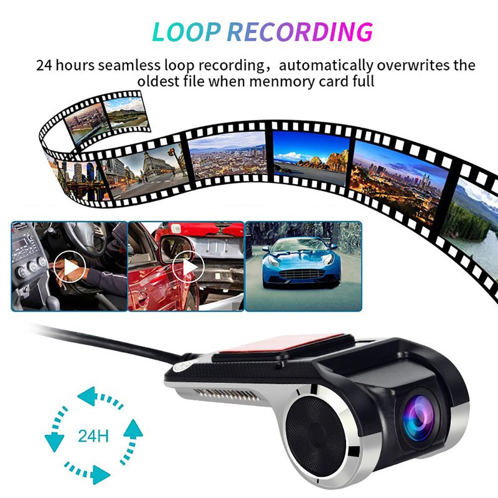 Видеорегистратор для автомобиля Dash Cam DVR WiFi Dashcam 1080P Full HD Автомобильный Видеорегистратор с циклической записью Камера для автомобиля Черный ящик Регистратор Ночное видение ADAS