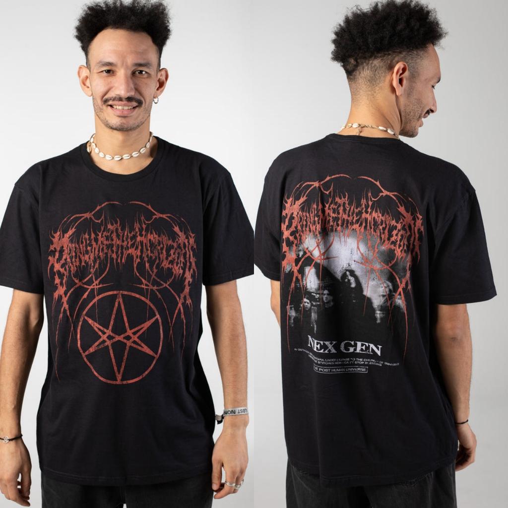 Y2k Summer Bring Me The Horizon Graphic Cotton Tshirt Unisex Summer Short Sleeve Fashion Brand Tee Luxury Casual Vintage Tees