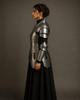 Women's Medieval Knight Costume Chest Shoulder Armor LARP Cosplay