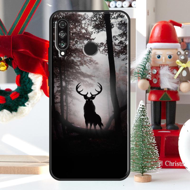 Животное Олень Северный олень Для Huawei Nova Y73 Y60 Y70 Y90 Y72 Y61 Y91 7i 8i 11i 12i 12s 9 10 SE P20 P30 P40 Lite Чехол