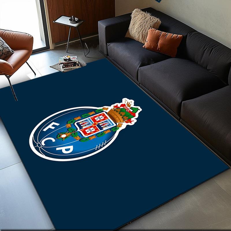 Fc Porto Crest Design Carpet, Chair Rug,Rug for Office Bedroom living rooms, Doormat decor Fan Gift Christmas Gift