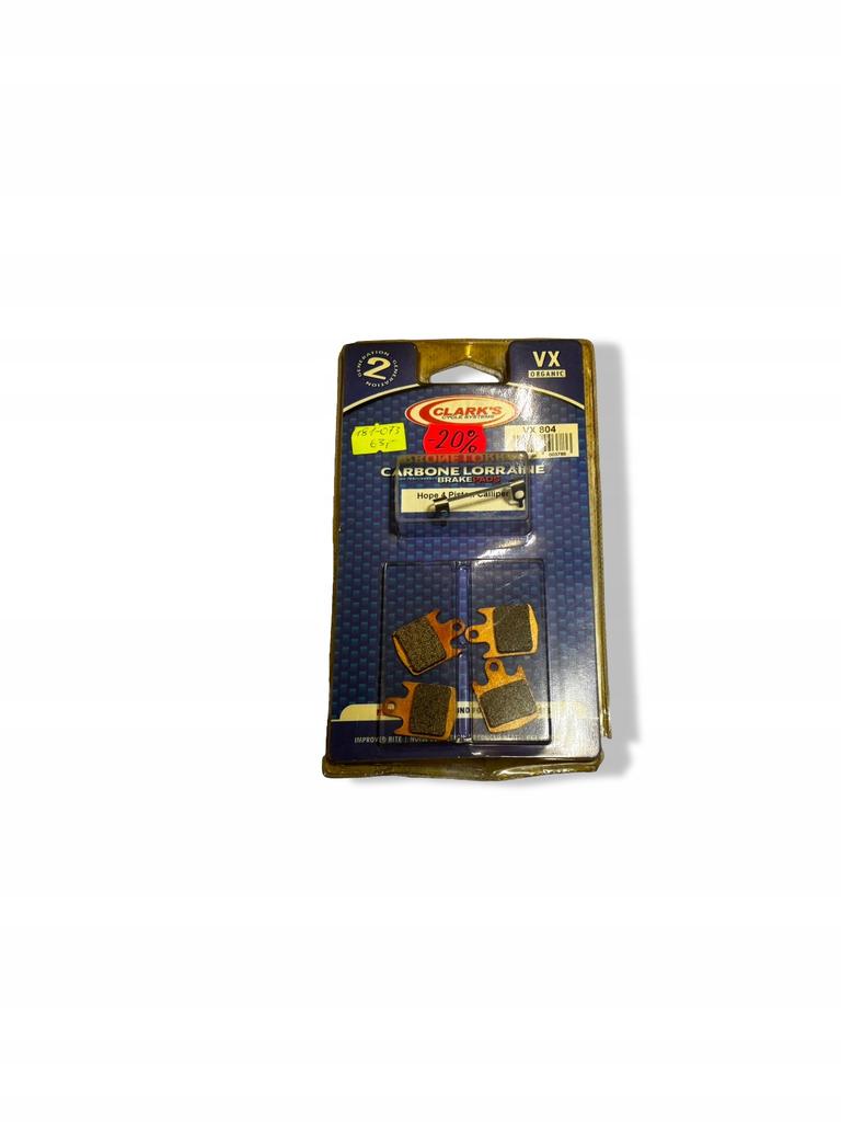 Clarks Vx804 Hope 4 Piston Calliper Organic Brake Pads