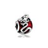Sparkling Mickey Mouse Dangle Donald Duck Charm Bead Fit Original Europeans Silver Bracelet Necklace Jewelry Gift