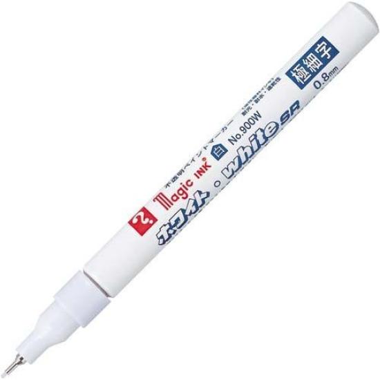 Чернила Teranishi Chemical Magic Ink White SR900W Extra Fine M900W, набор из 10 шт.