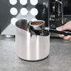 Stainless Steel Coffee Grounds Bucket Rubber Base Stainless Steel Knock Box  Espresso Making
