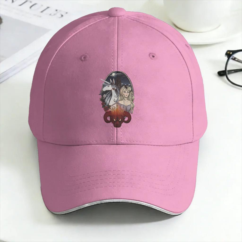 The Last Unicorn Sun Baseball Cap Summer Women Unisex Save Unicorn Print Trucker Hat Hot Sale yk Cute Hiking Fishing Baseball Caps