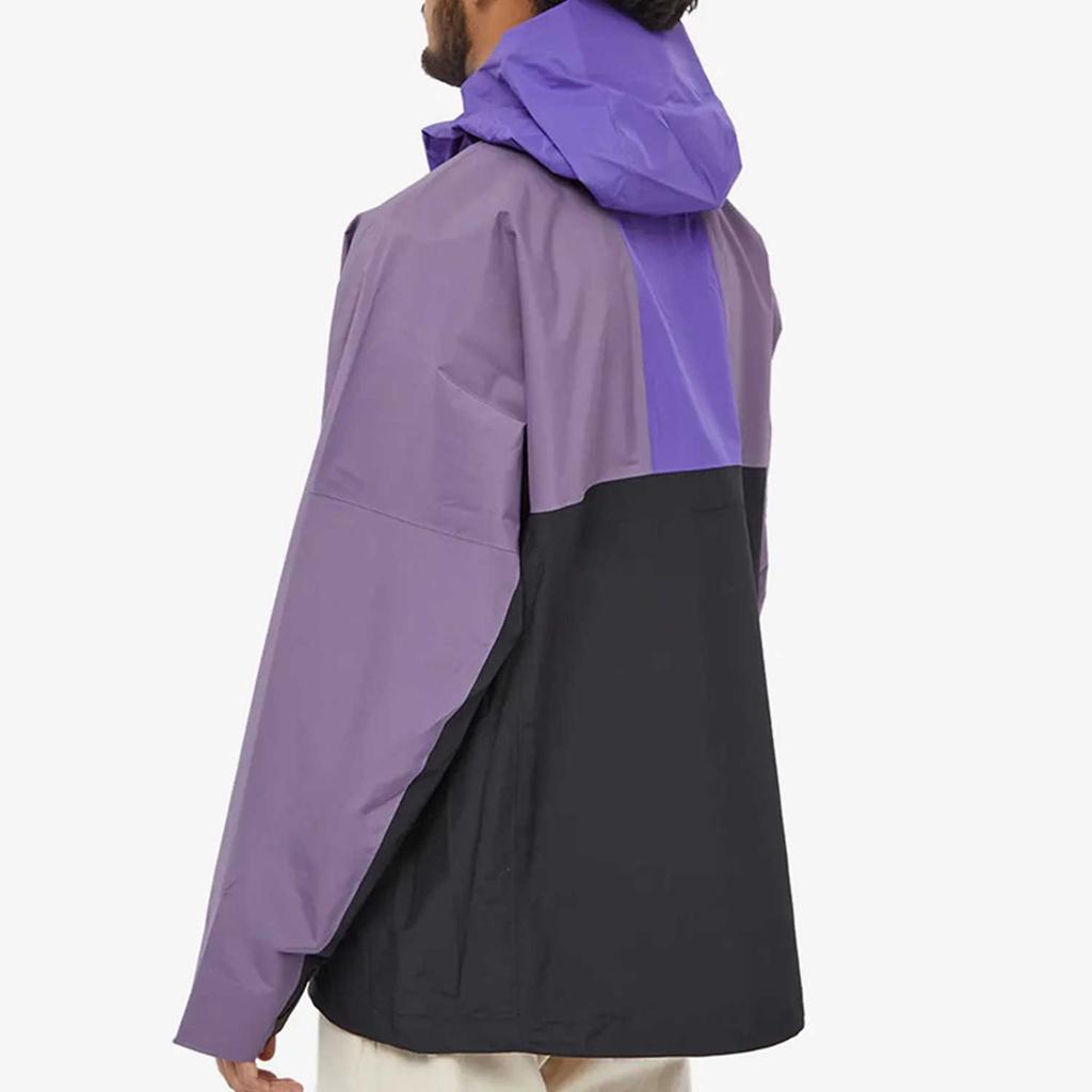 Nike ACG Логотип Принт Лоскутная Куртка С Капюшоном Мужская Верхняя Одежда Фиолетовый DN3909-579