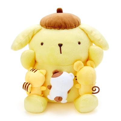 Sanrio Плюшевая игрушка Pom Pom Purin 124141 (Команда Пурин)
