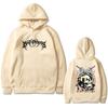 Rock Band Bad Omens The Death of Peace of Mind Skeleton Graphic Hoodie Men's Women's Fashion Vintage Oversized Hooded Sweatshirt
