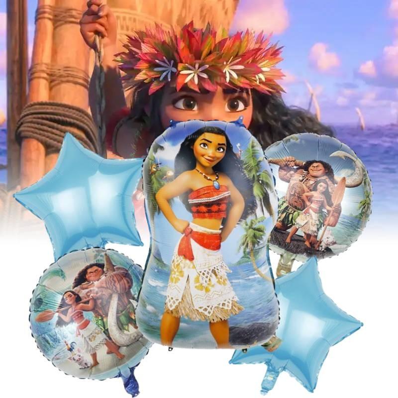 Colorful 18 Inch Moana Character Foil Balloon Ideal For Celebrations And Events