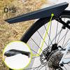 Велосипедное крыло регулируемое водонепроницаемое легкое универсальное заднее крыло для горного велосипеда, шоссейного велосипеда, брызговик, аксессуары для велосипеда