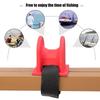 1pc Fishing Frame Rod Holder A-type Bridge Boat Marine Fishing Rod Frame Bracket Portable TPE Material Fishing Rod