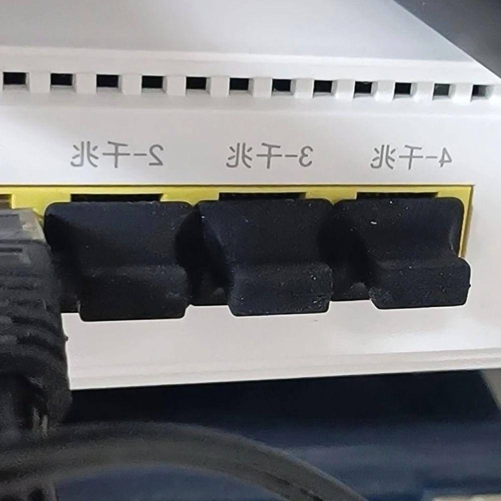 Прочная силиконовая пылезащитная заглушка для разъема RJ45, новая защитная крышка для разъема