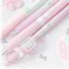 4Pcs 0.5mm ST Nib Press Neutral Pen Black Ink Error Correction Pen  School