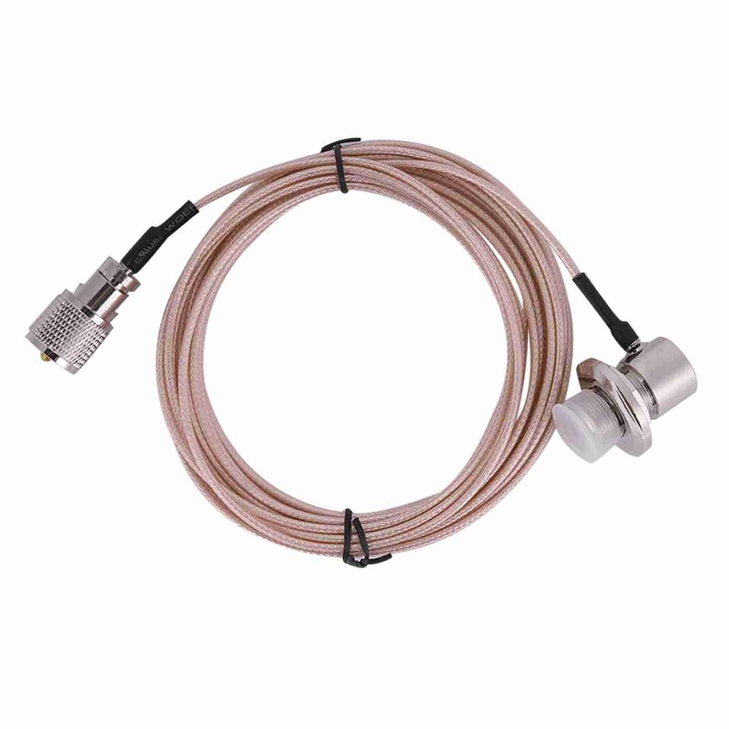 5m RG-316 PL-259 Male To Female Coaxial Extension Cord Cable Connector Antenna for WalkieTalkie